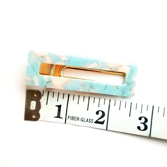 New Large Blue Hair Clip - Picture 3 of 3